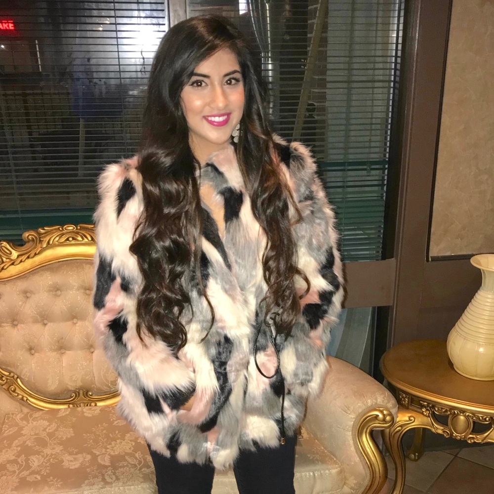 Faux Fur Coat